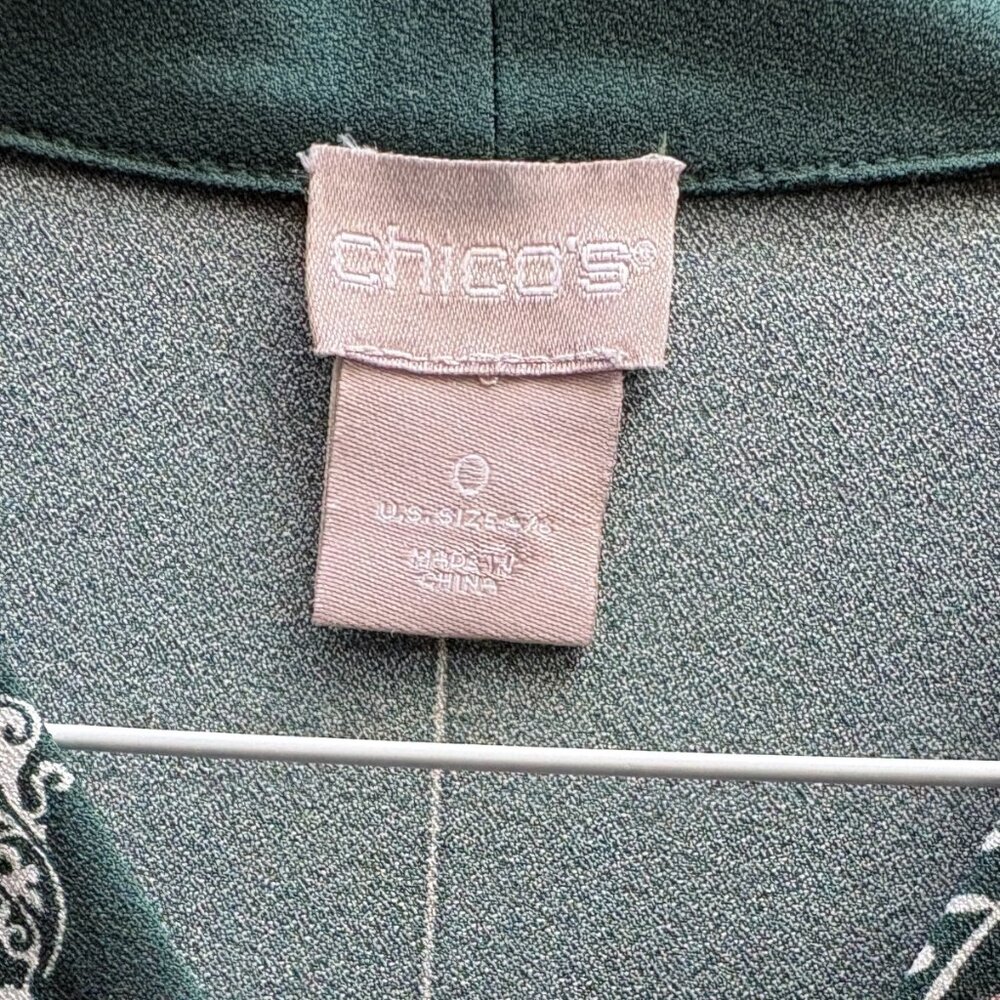 Chico’s Tunic Blouse – Size 0 - Picture 3 of 9